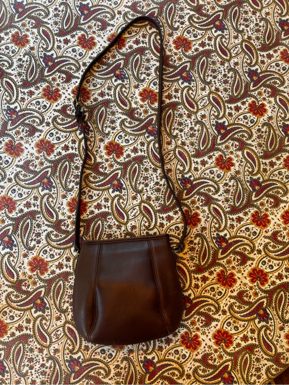 Vintage Coach Small Framed Pouch Crossbody Bag